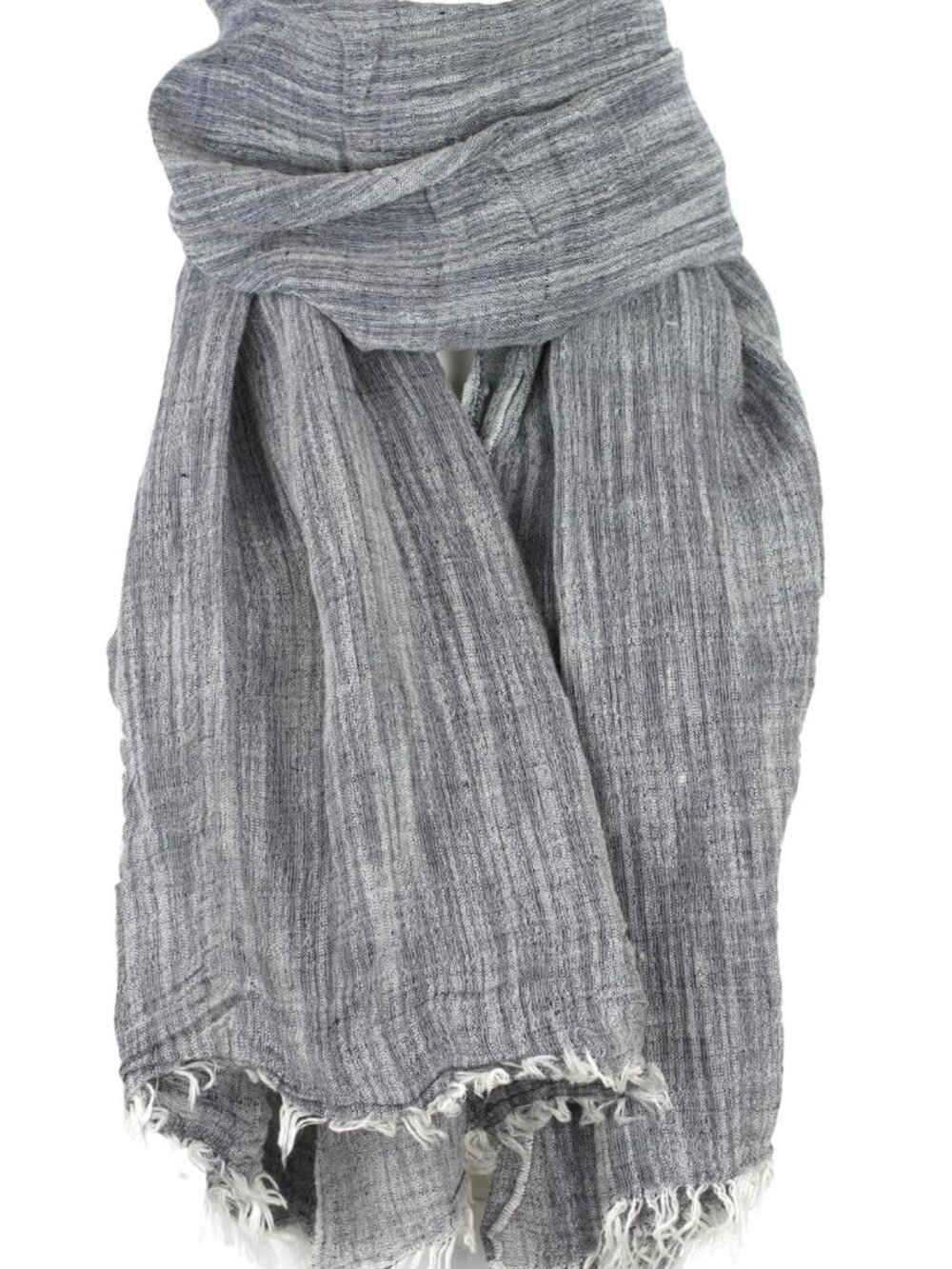 Gray Scarf Shawl Wrap